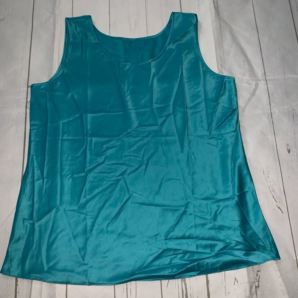 Silk tank top